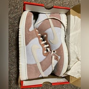 Nike Dunk High Fossil Rose Men's